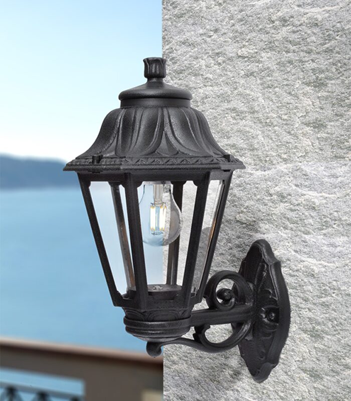 Applique Noir Clair E27 BISSO ANNA