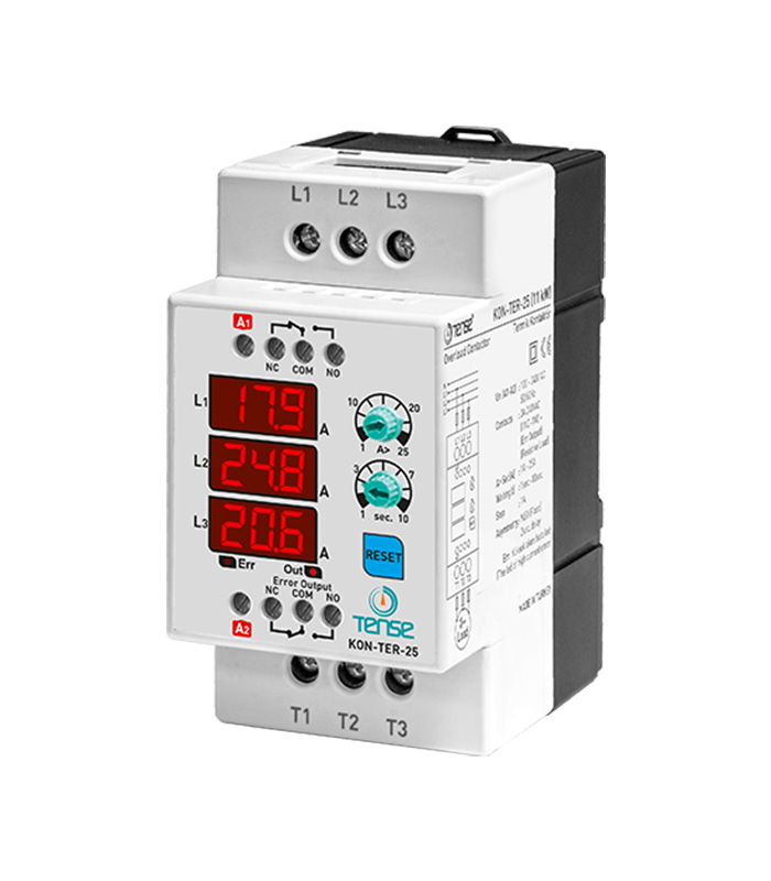 Contacteur numérique et relais de surcharge avec affichage LED