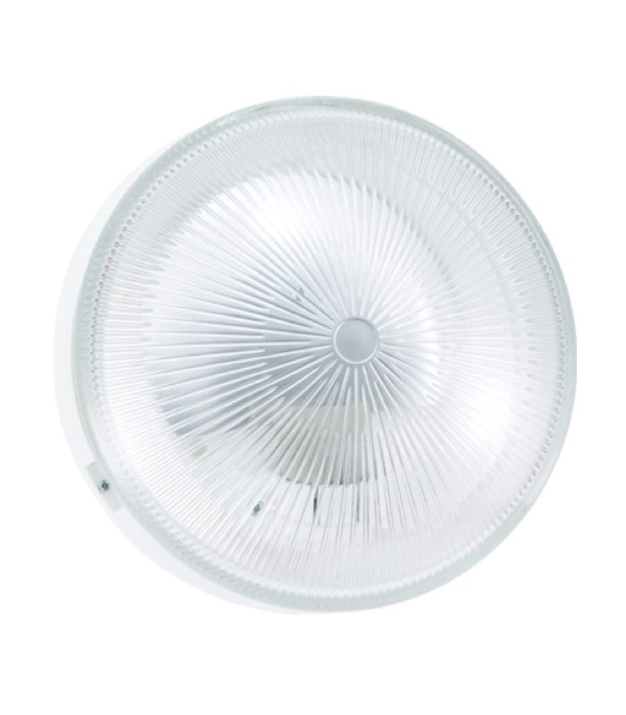 Hublot Rond avec Diffuseur en Verre 100W E27 Stiel