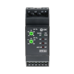 Relais de contrôle de réseaux triphasés MAC04D0100 GIC