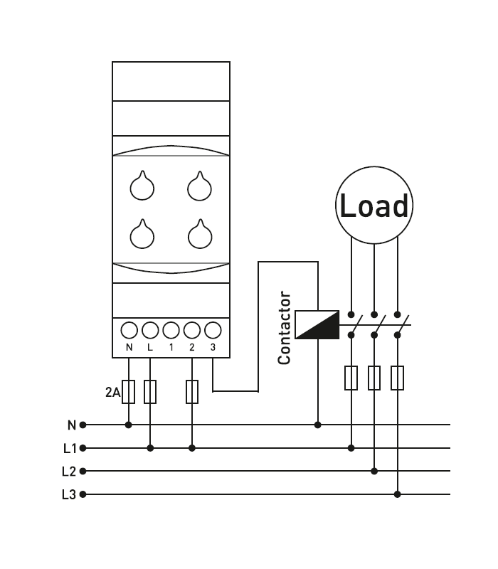 Relais de Protection de Tension Monophasé VCR-11 – Image 3