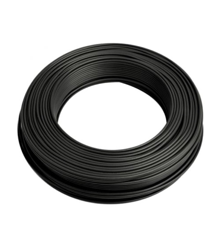 Fil électrique rigide noir 1*1.5mm² CRM